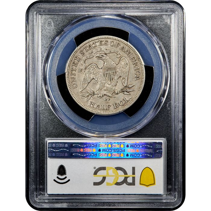 1877-CC Seated Liberty Half Dollar (50c) Reverse Image