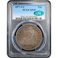 1877-CC Trade Dollar ($1) Obverse Slab Image
