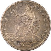 1877-CC Trade Dollar ($1) Obverse Image