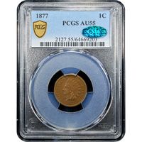 1877 Indian Cent (1c) Obverse Image