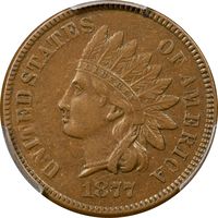 1877 Indian Cent (1c) Photo 3