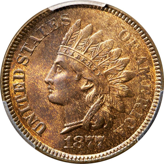 1877 Indian Cent (1c) Photo 3