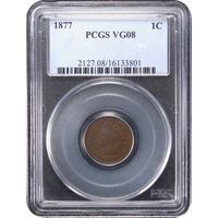 1877 Indian Cent (1c) Obverse Image