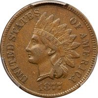 1877 Indian Cent (1c) Photo 3