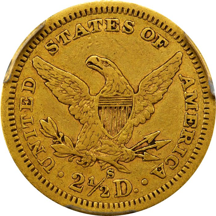 1877-S Liberty Gold Quarter Eagle ($2.50) Photo 4