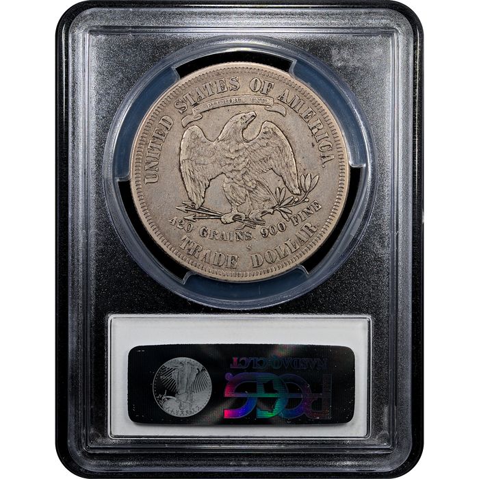 1877-S Trade Dollar ($1) Reverse Slab Image