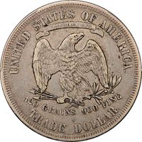 1877-S Trade Dollar ($1) Reverse Image