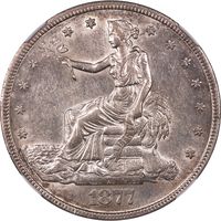 1877-S Trade Dollar (T$1) Obverse Image