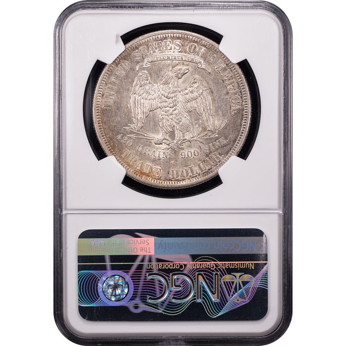 1877-S Trade Dollar (T$1) Reverse Slab Image