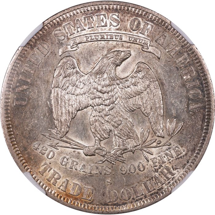 1877-S Trade Dollar (T$1) Reverse Image