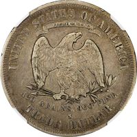 1877-S Trade Dollar (T$1) Reverse Image