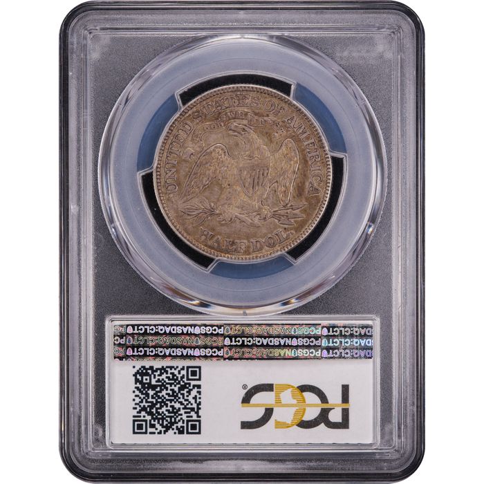 1877 Seated Liberty Half Dollar (50c) Reverse Image