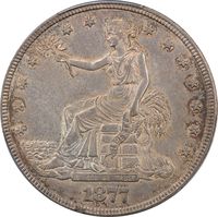 1877 Trade Dollar ($1) Obverse Image