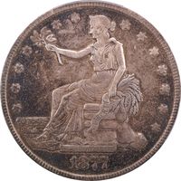 1877 Trade Dollar ($1) Obverse Image