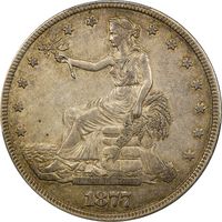 1877 Trade Dollar (T$1) Photo 3
