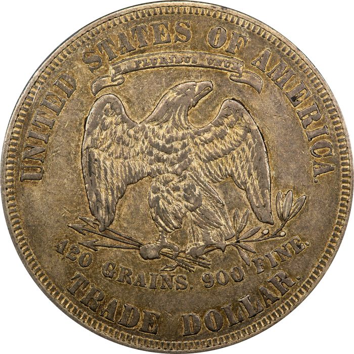 1877 Trade Dollar (T$1) Photo 4