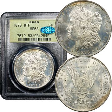 1878 8TF Morgan Dollar ($1) OGH Composite Image