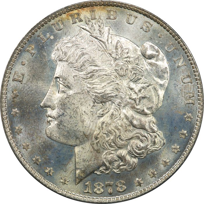 1878 8TF Morgan Dollar ($1) OGH Photo 3