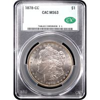 1878-CC Morgan Dollar ($1) Obverse Slab Image