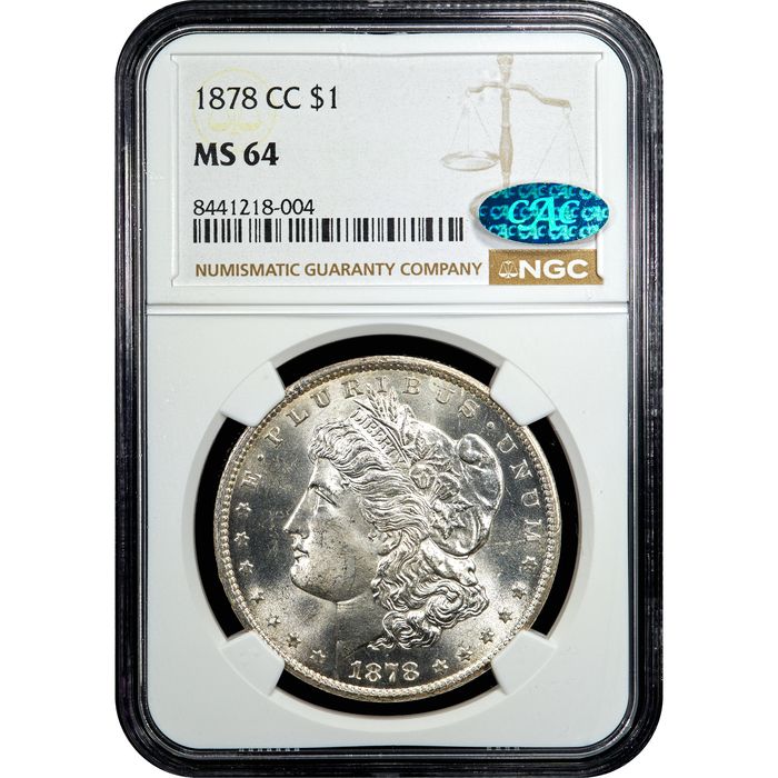 1878-CC Morgan Dollar ($1) Obverse Image