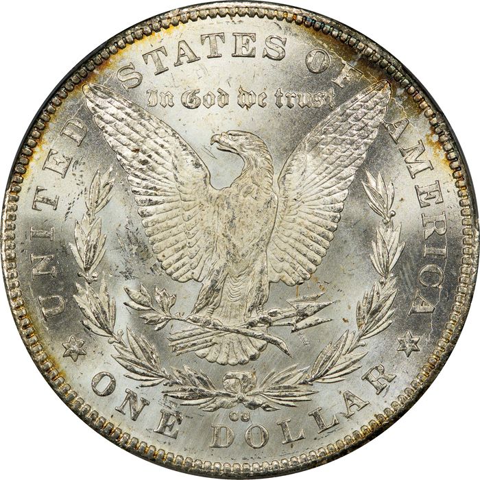 1878-CC Morgan Dollar ($1) Reverse Image