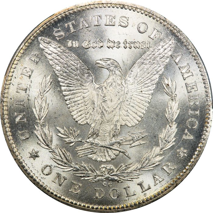 1878-CC Morgan Dollar ($1) Reverse Image