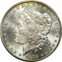 1878-CC Morgan Dollar ($1) Rattler Obverse Image