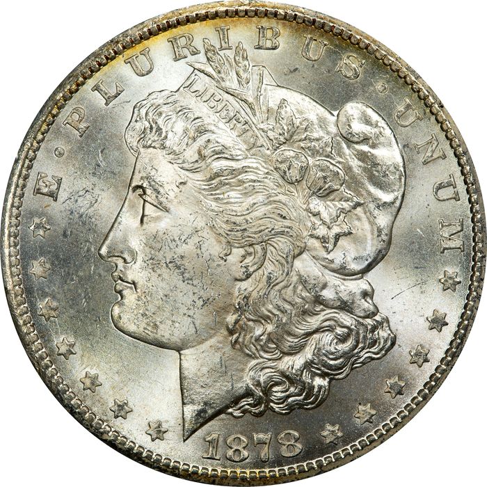 1878-CC Morgan Dollar ($1) Rattler Obverse Image