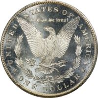 1878-CC Morgan Dollar ($1) Rattler Reverse Image