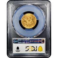 1878 Liberty Gold Half Eagle ($5) Reverse Slab Image