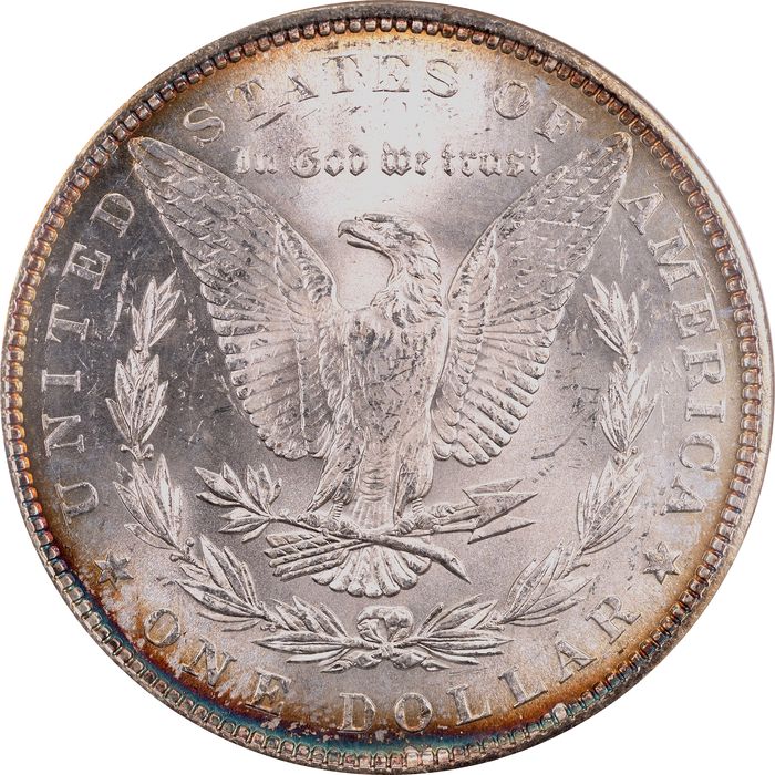 1878 Morgan Dollar ($1) 7TF Rev Of 1879 - Vam 210B Reverse Image