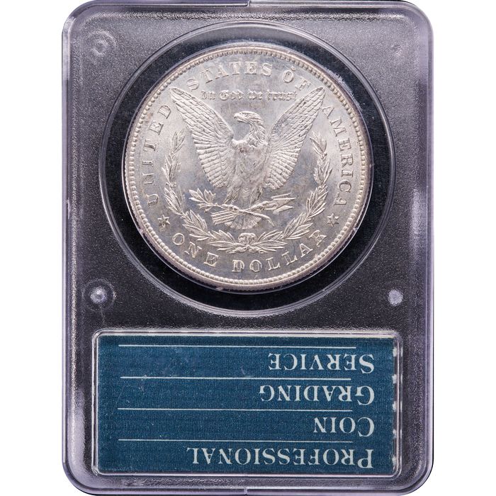 1878 Morgan Dollar ($1) 7TF Reverse of 1878 Rattler Reverse Image