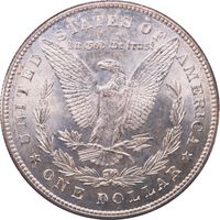 1878 Morgan Dollar ($1) 7TF Reverse of 1878 Rattler Photo 4