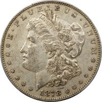 1878 Morgan Dollar ($1) 8TF VAM 14.15 Lines in Hair Photo 3