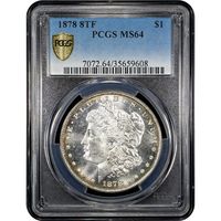 1878 Morgan Dollar ($1) Obverse Slab Image