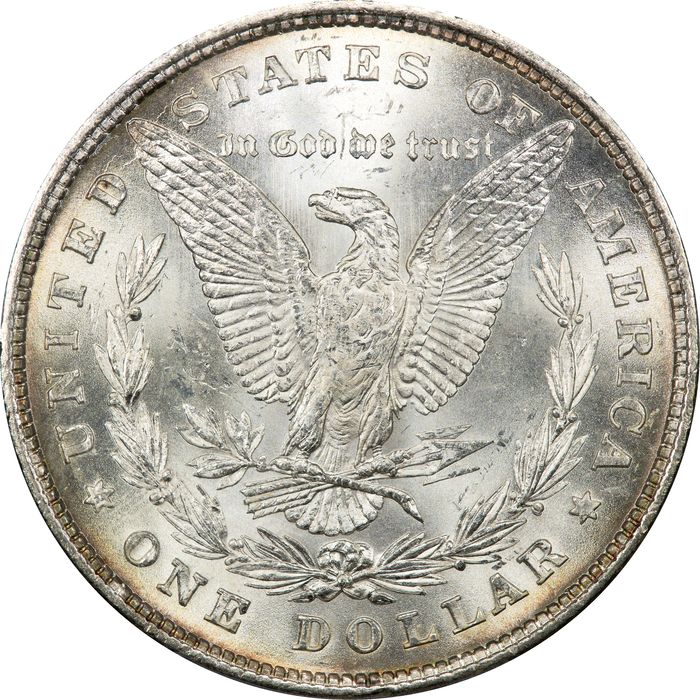 1878 Morgan Dollar ($1) Reverse Image