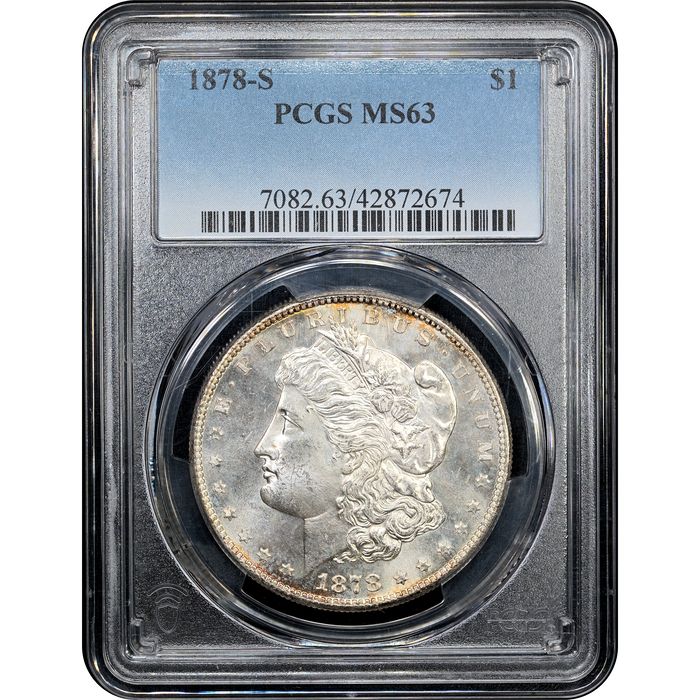1878-S Morgan Dollar ($1) Obverse Slab Image
