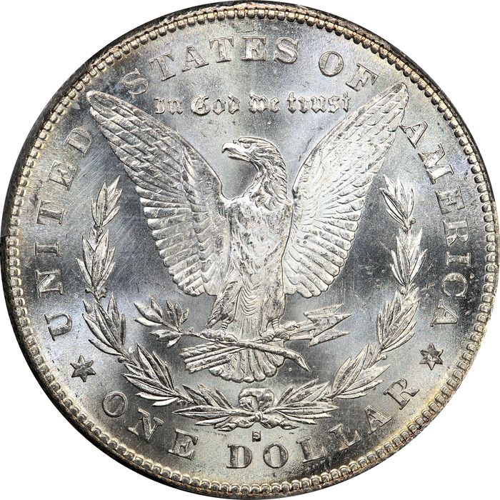 1878-S Morgan Dollar ($1) Reverse Image