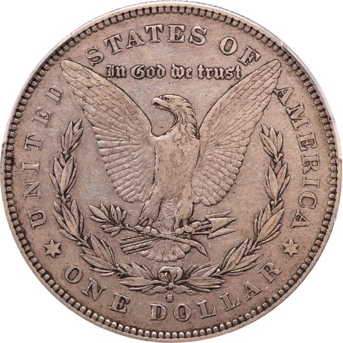 1878-S Morgan Dollar ($1) VAM 57 Long Arrow Shaft Reverse Image