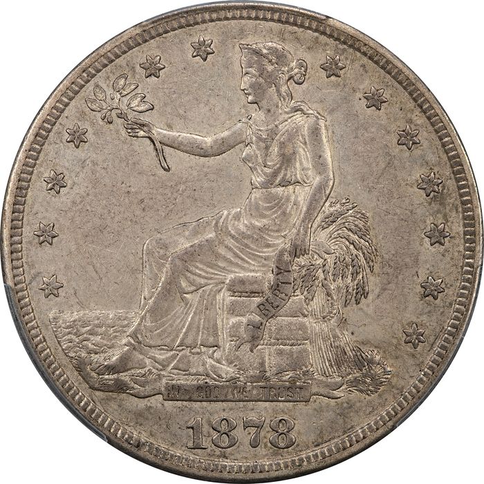 1878-S Trade Dollar ($1) Obverse Image