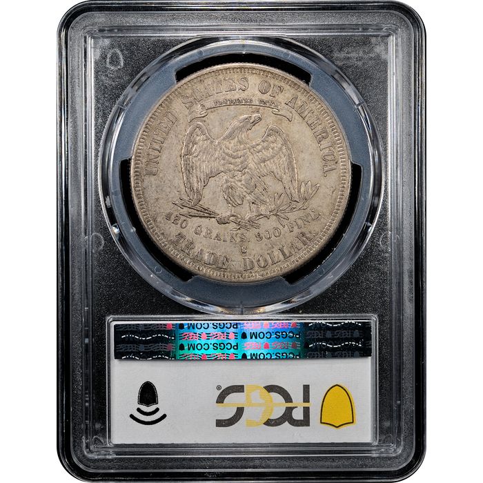 1878-S Trade Dollar ($1) Reverse Slab Image
