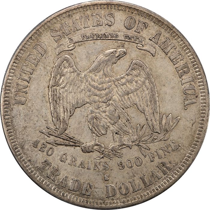 1878-S Trade Dollar ($1) Reverse Image