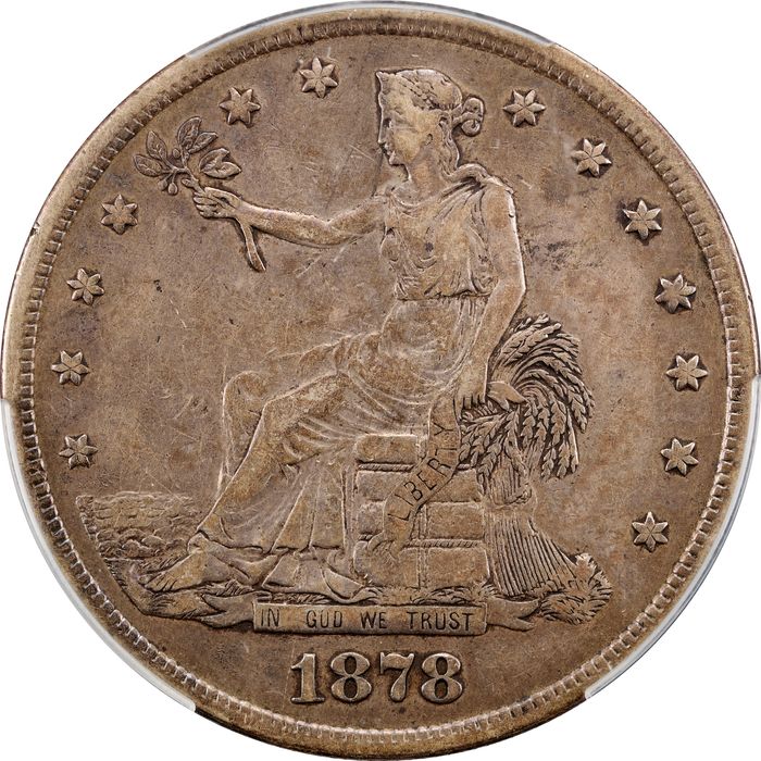 1878-S Trade Dollar (T$1) Obverse Image