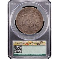 1878-S Trade Dollar (T$1) Reverse Slab Image