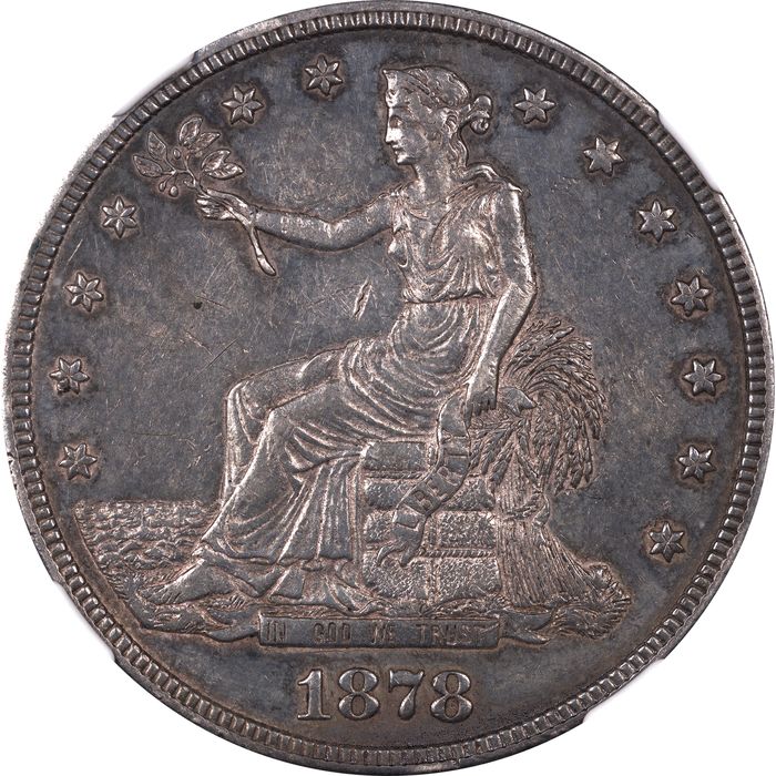1878-S Trade Dollar (T$1) Obverse Image