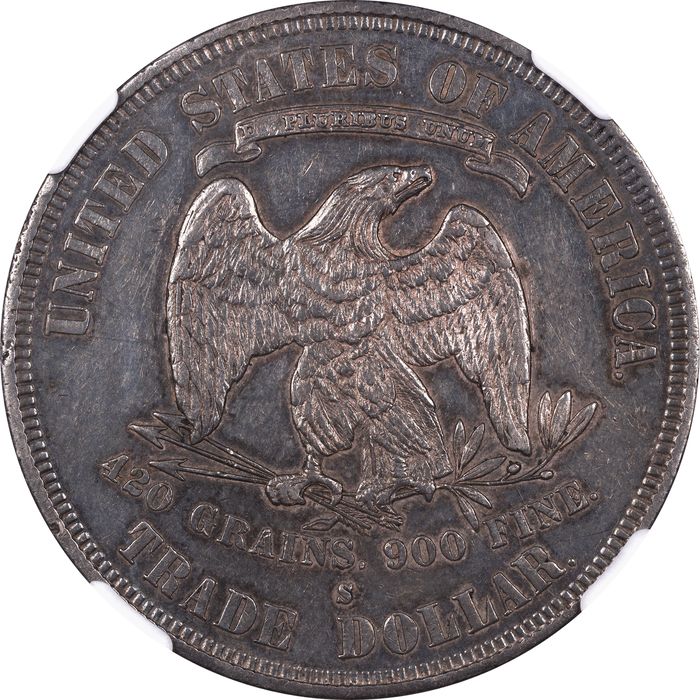 1878-S Trade Dollar (T$1) Reverse Image
