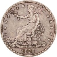 1878-S Trade Dollar (T$1) Obverse Image