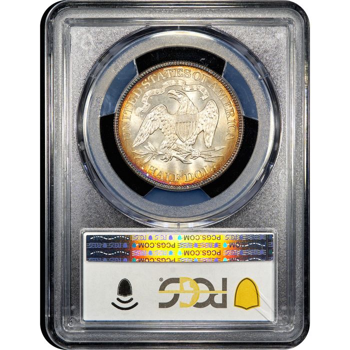 1878 Seated Liberty Half Dollar (50c) Reverse Image