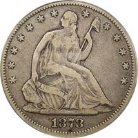 1878 Seated Liberty Half Dollar (50c) Photo 3