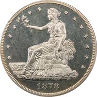 1878 Trade Dollar ($1) Photo 3